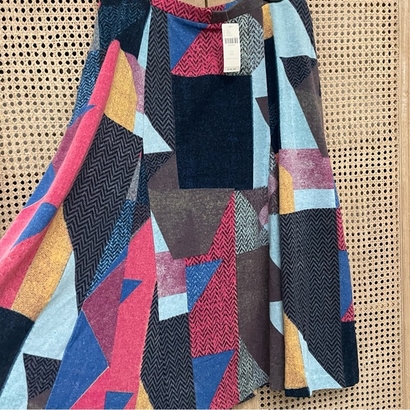 Maeve Anthropologie Cubist Knit Geometric Lined Midi
Skirt Retro Colors : Sz XL - Picture 12 of 15